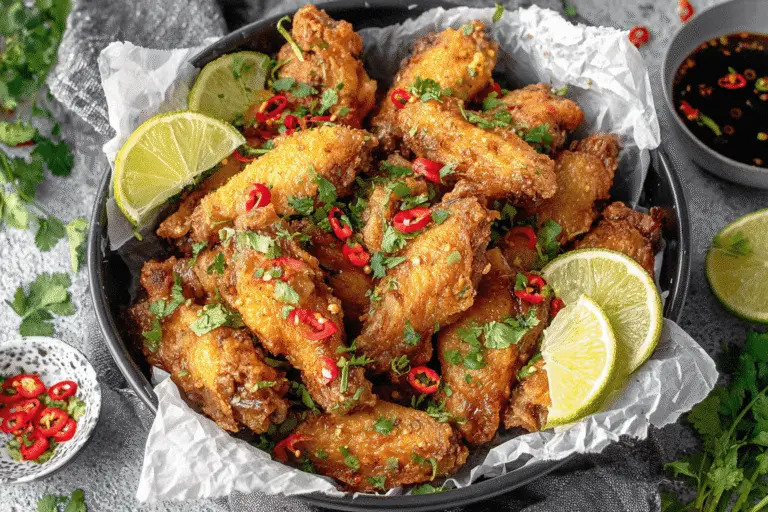 Vietnamese Fish Sauce Chicken Wings Recipe