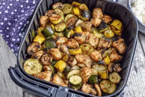 Chicken and Vegetable Air Fryer Delight