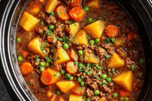 Ground Beef Stew