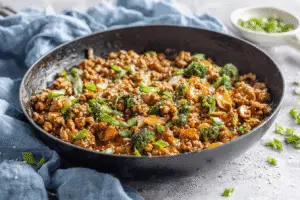 Teriyaki Turkey Rice Bowls