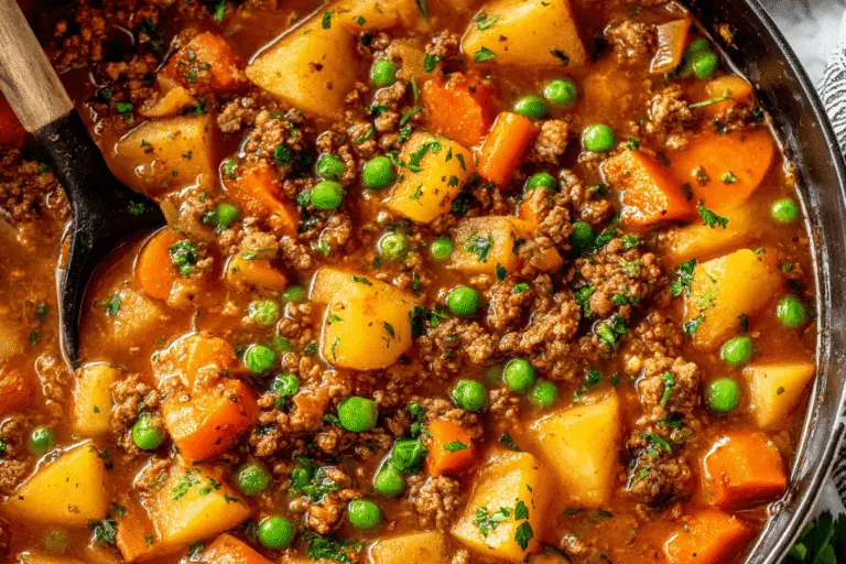 Ground Beef Stew Recipe