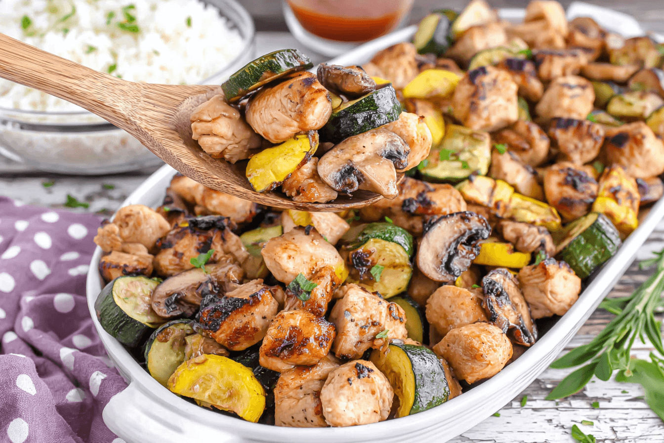 Chicken and Vegetable Air Fryer Delight Recipe