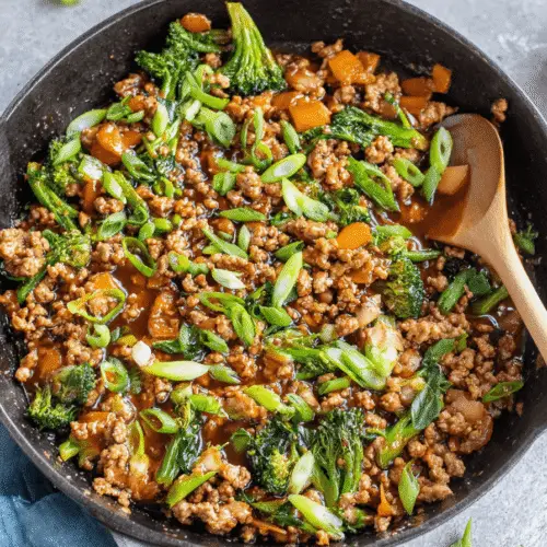 Teriyaki Turkey Rice Bowls Recipe