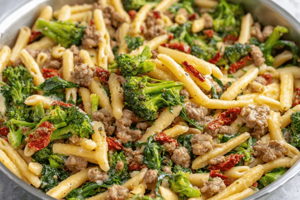 Italian Sausage and Broccoli Casarecce Recipe