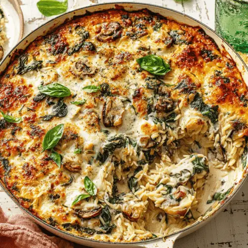 Creamy Ricotta Chicken And Orzo Skillet Recipe