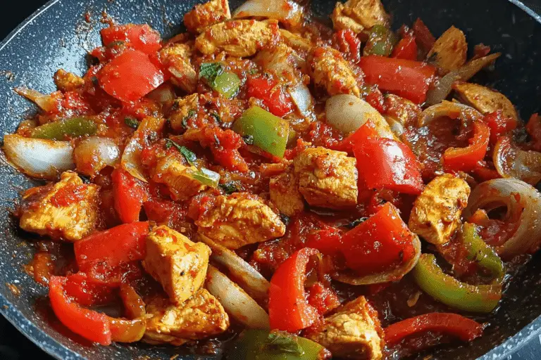 Chicken and Bell Pepper Delight Recipe