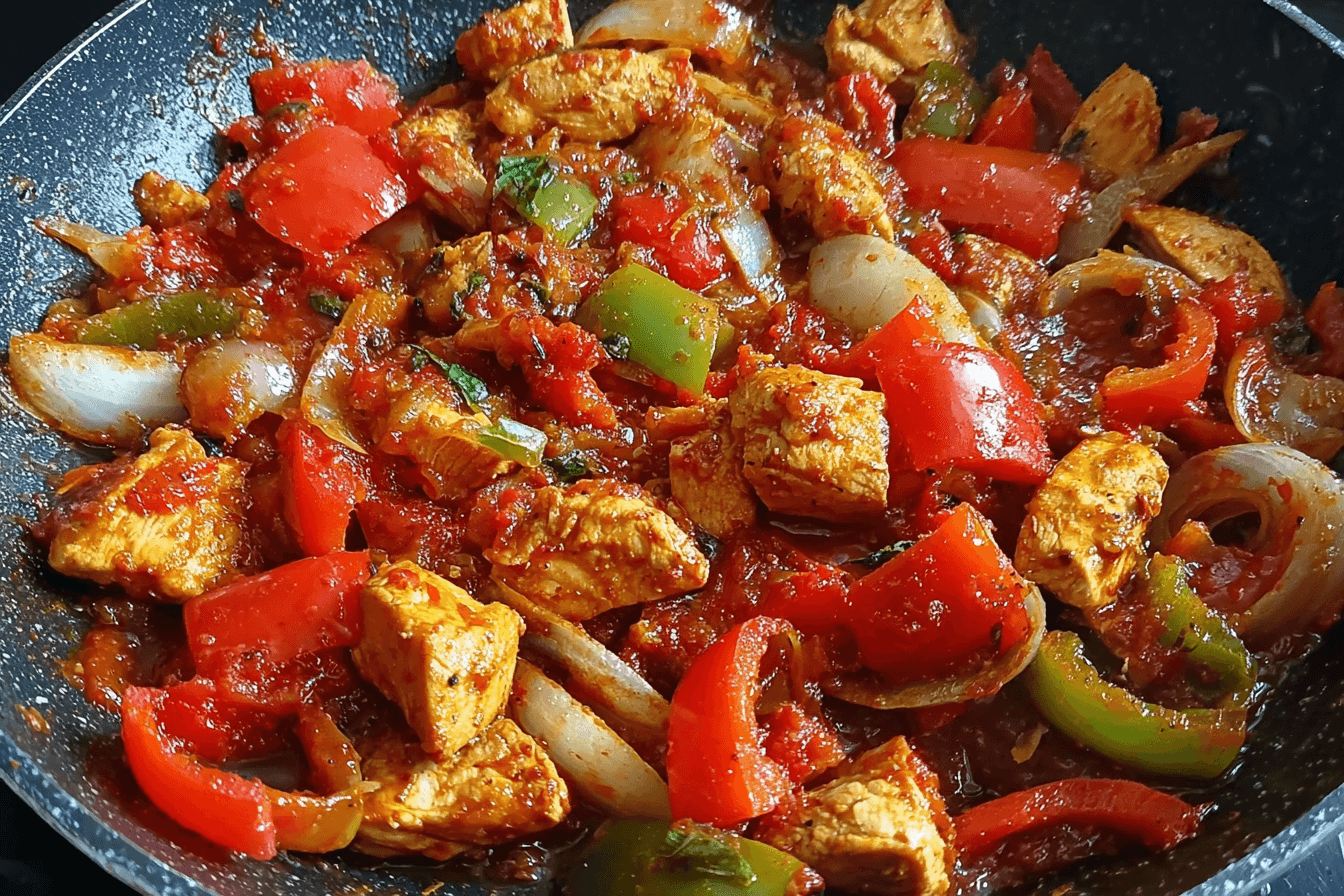 Chicken and Bell Pepper Delight Recipe