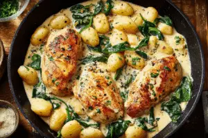 Asiago Chicken & Gnocchi