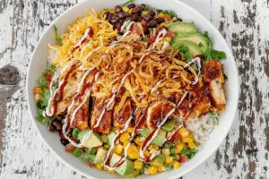 BBQ Chicken Rice Bowls