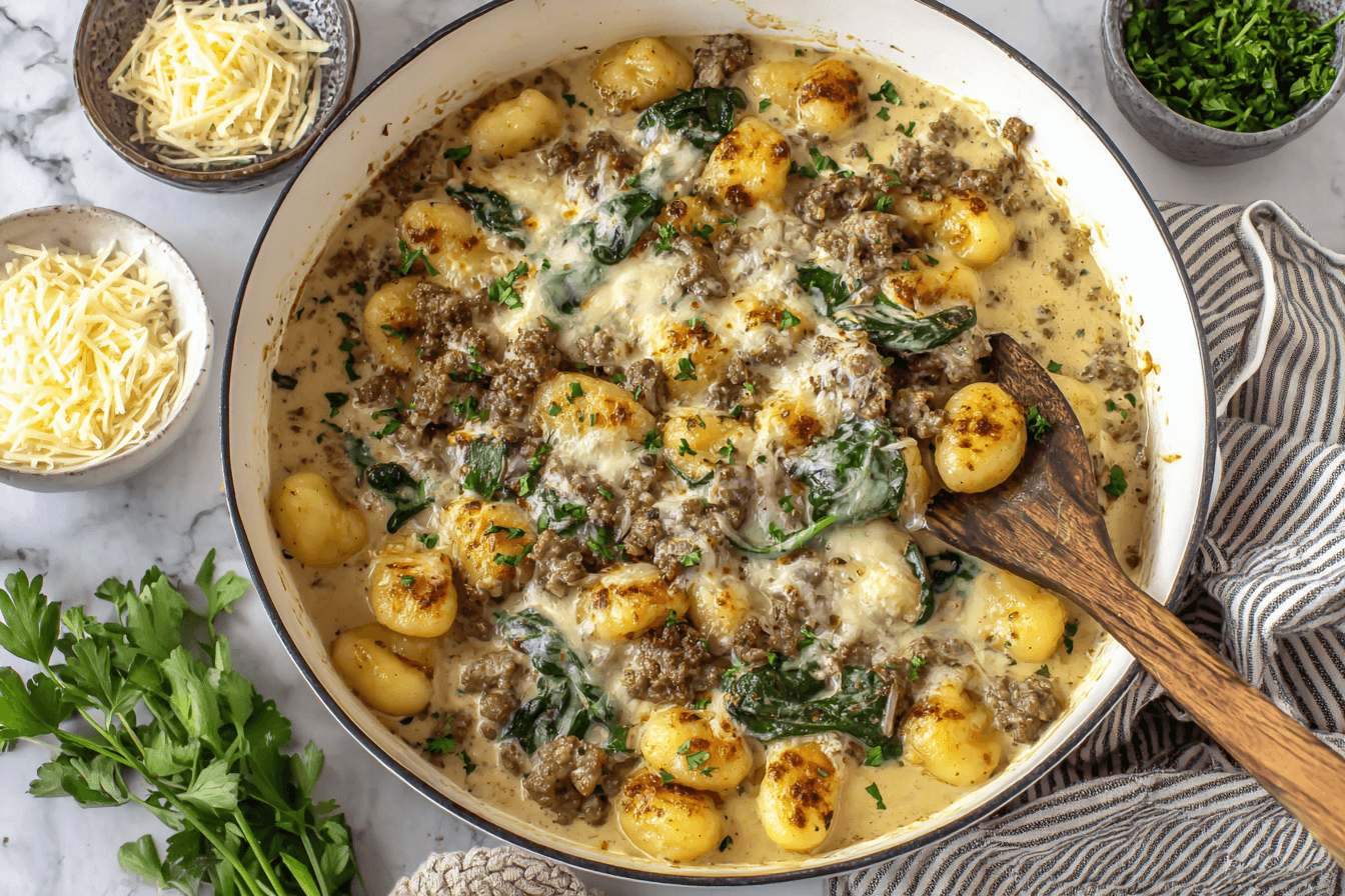 Baked Gnocchi With Sausage Recipe