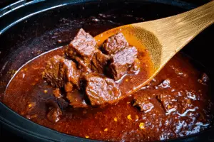 Beef Chili with Red Chile Sauce