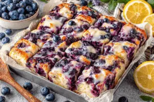 Blueberry Butter Swim Biscuits