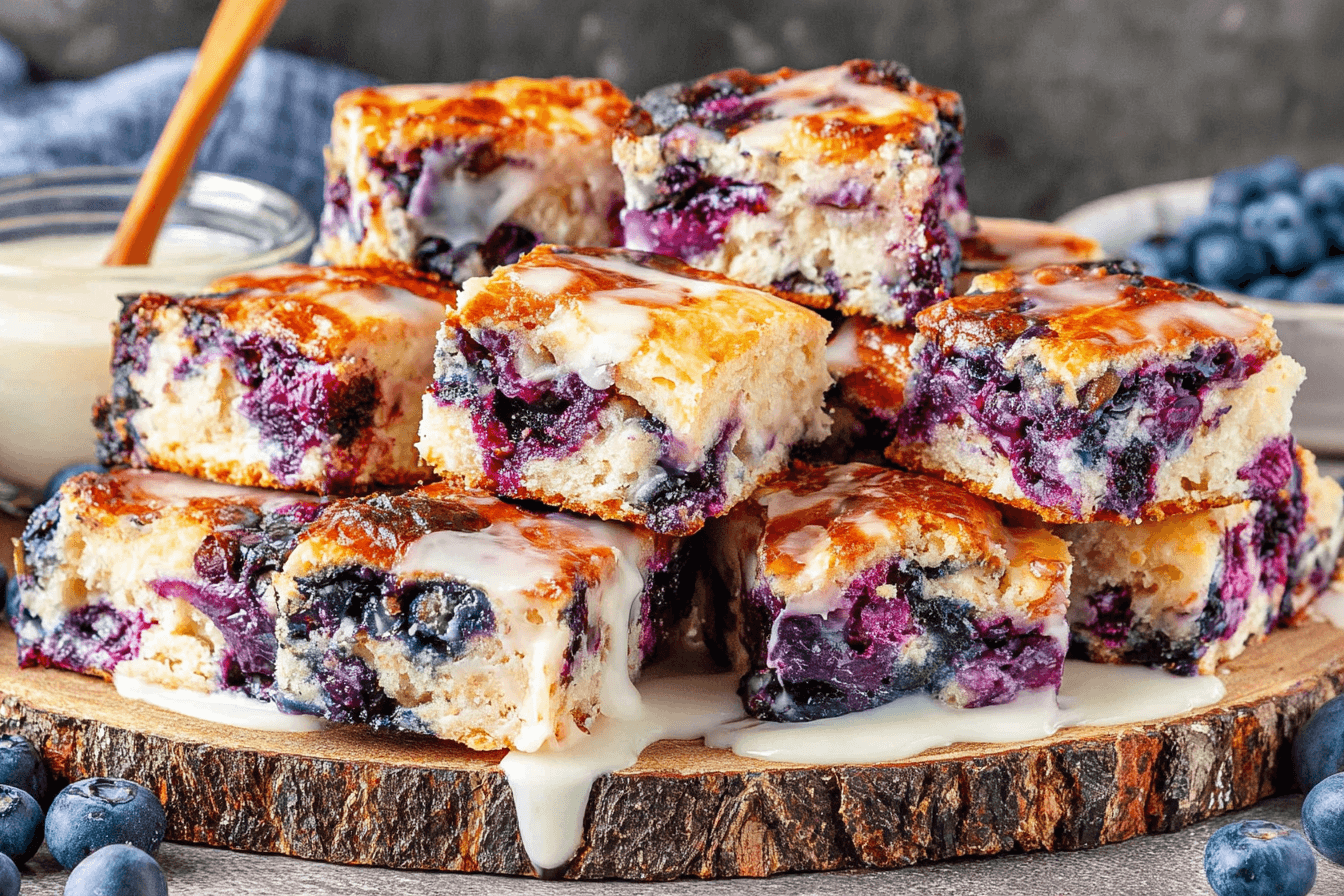 Blueberry Butter Swim Biscuits Recipe