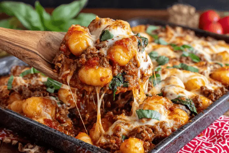 Bolognese Gnocchi Bake Recipe