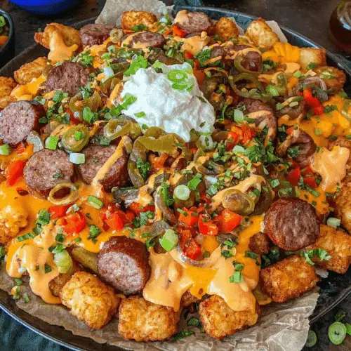 Bratwurst Nachos Delight Recipe