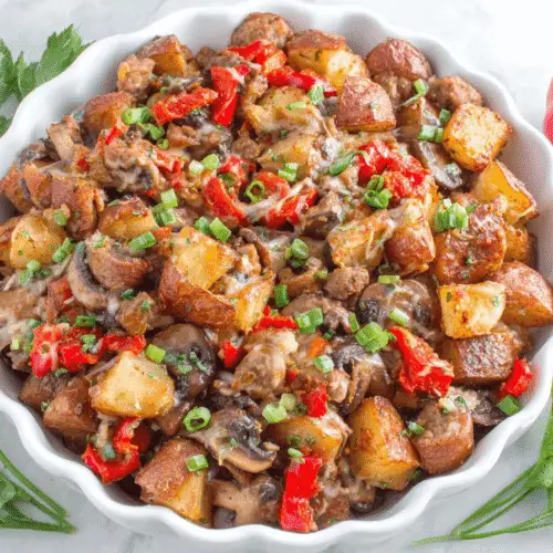 Bratwurst and Veggie Casserole Recipe