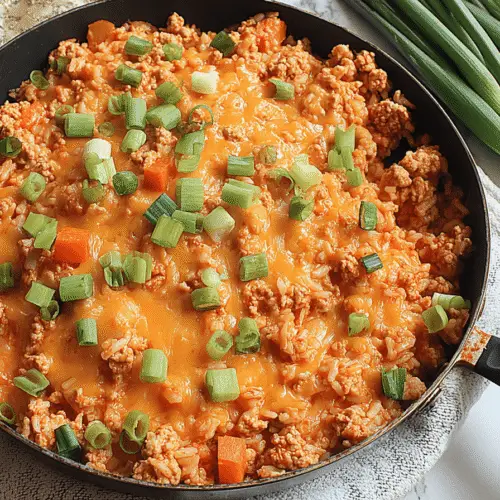 Buffalo Chicken And Rice Skillet Recipe