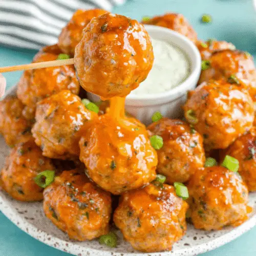 Buffalo Chicken Meatballs Recipe