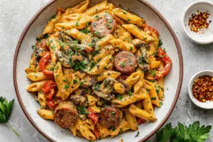 Cajun Creamy Pasta Delight