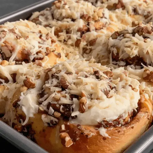 Carrot Cake Cinnamon Rolls Recipe