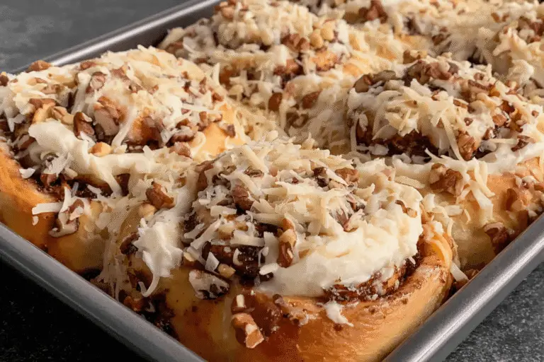 Carrot Cake Cinnamon Rolls Recipe