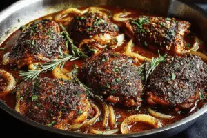 Catalina Braised Chicken Thighs