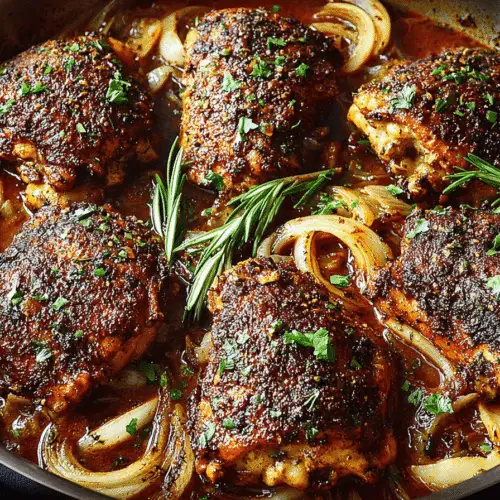 Catalina Braised Chicken Thighs Recipe