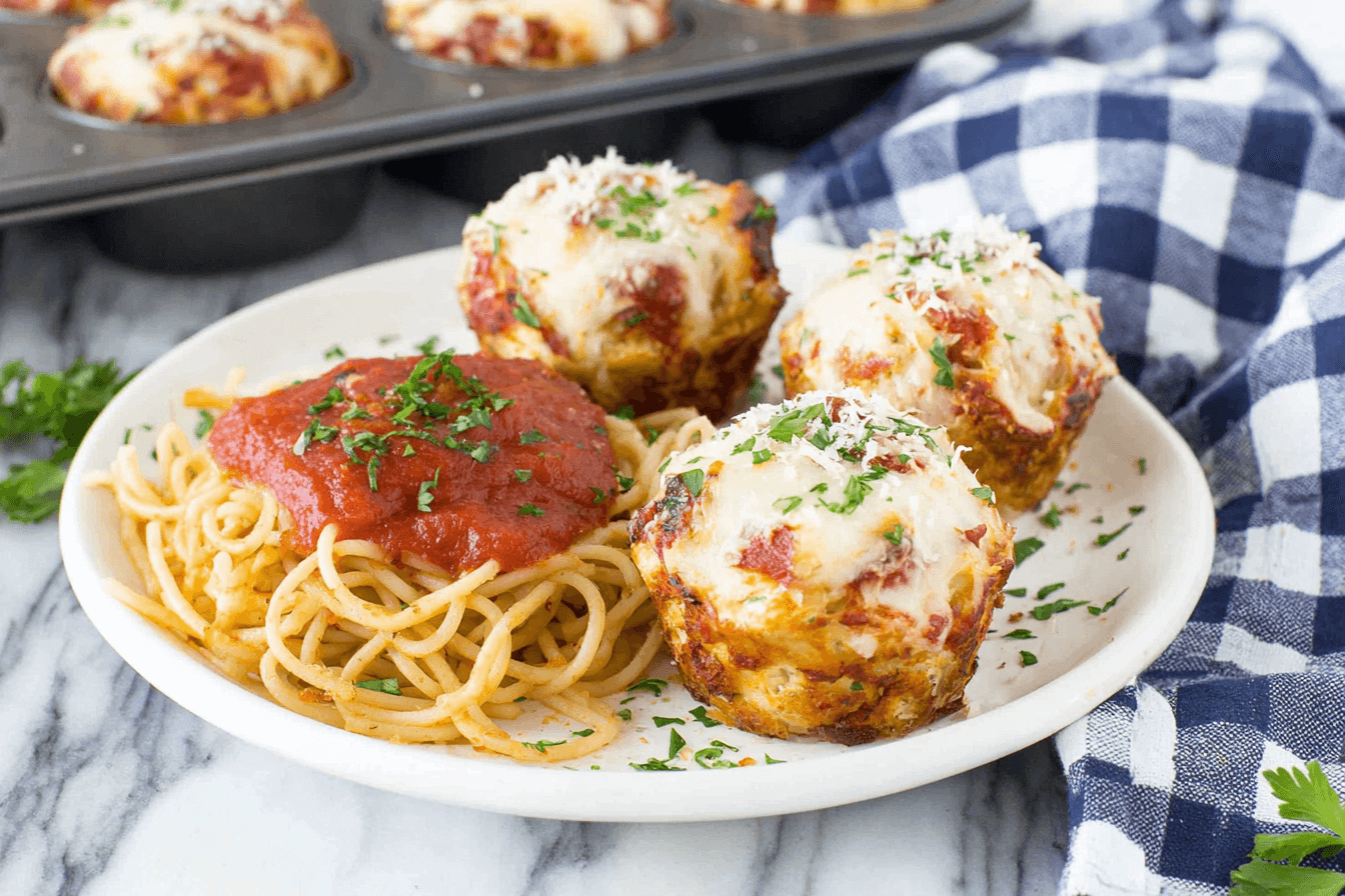 Cheesy Chicken Muffins Recipe