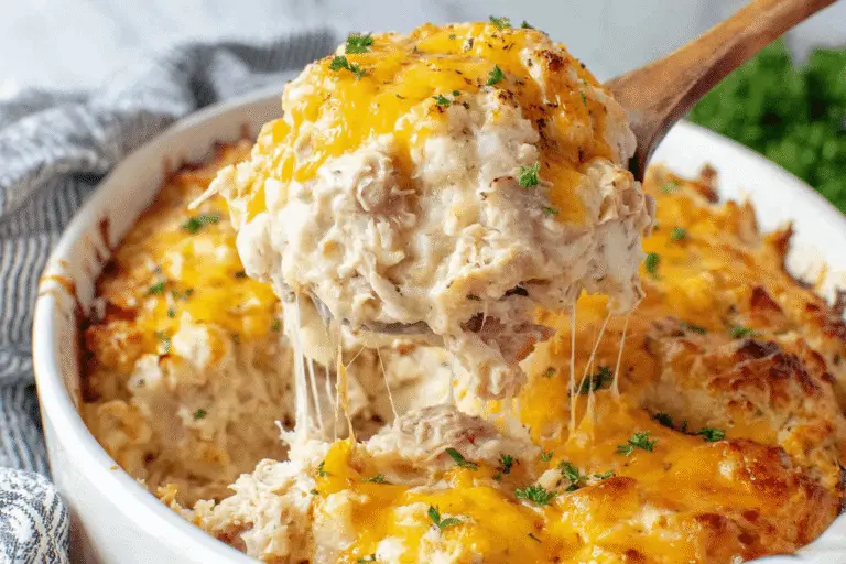 Cheesy Chicken and Cauliflower Casserole Recipe