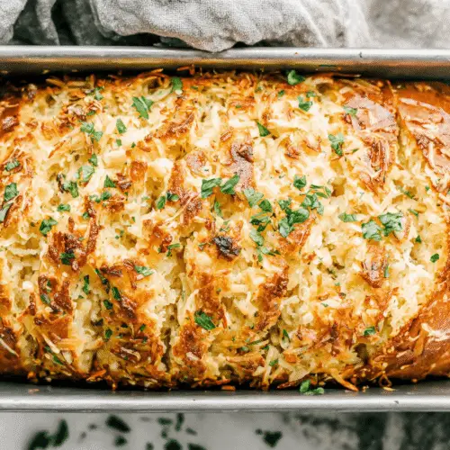 Cheesy Garlic Parmesan Chicken Loaf Recipe
