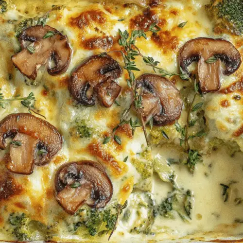 Cheesy Turkey and Broccoli Bake Recipe