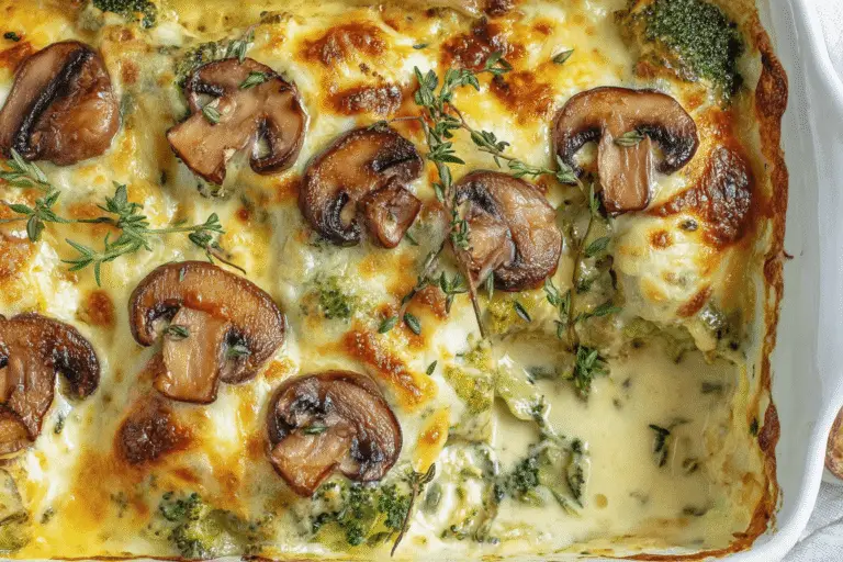 Cheesy Turkey and Broccoli Bake Recipe