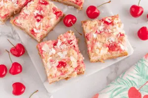Cherry Coconut Magic Bars