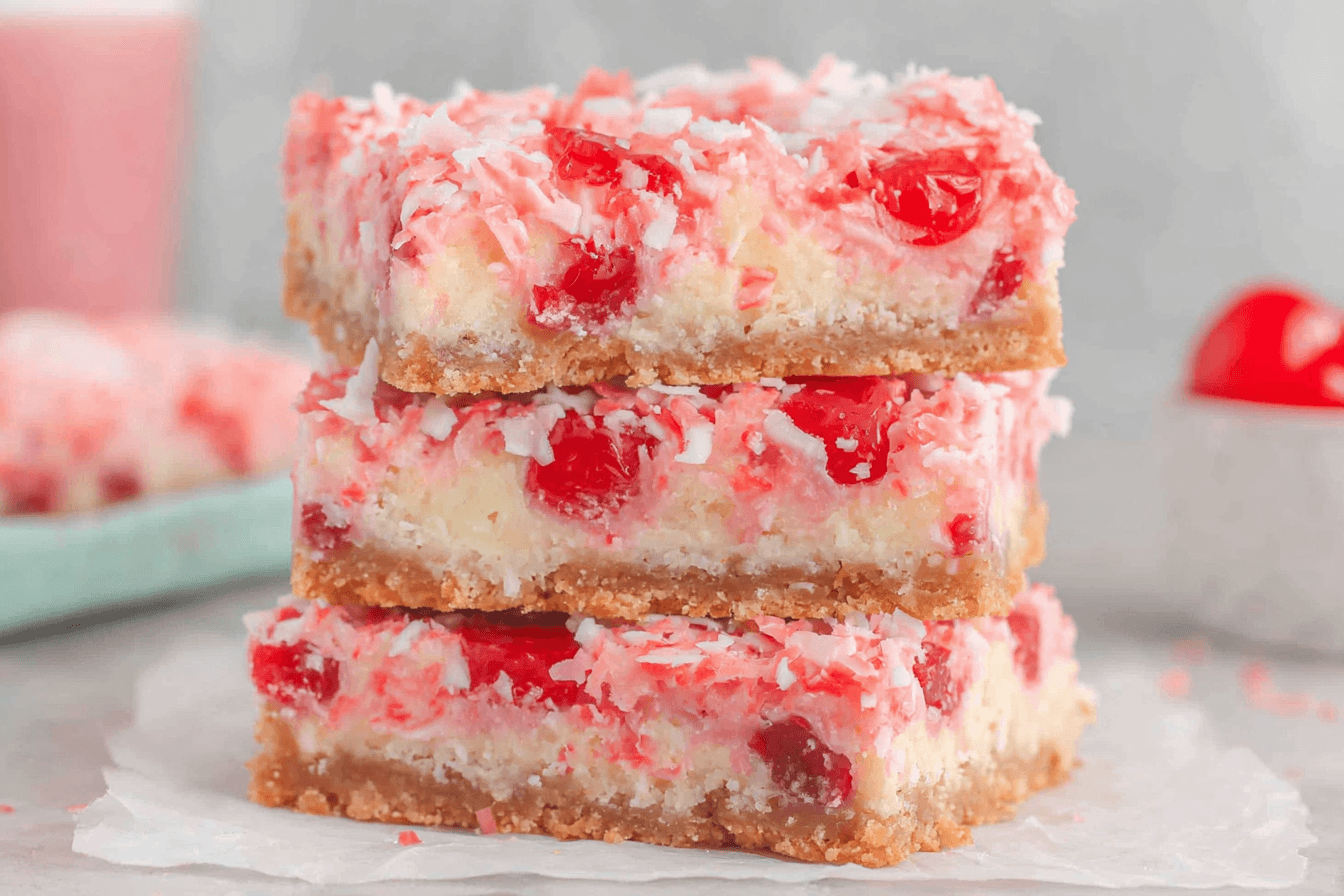 Cherry Coconut Magic Bars Recipe