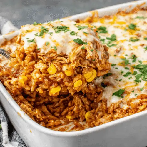 Chicken Enchilada Rice Casserole Recipe