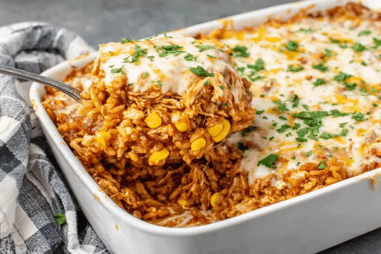 Chicken Enchilada Rice Casserole Recipe