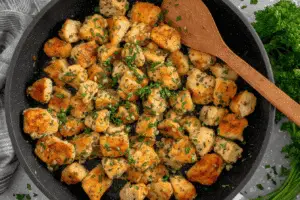 Chicken Garlic Butter Bites