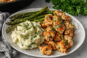 Chicken Garlic Butter Bites Recipe