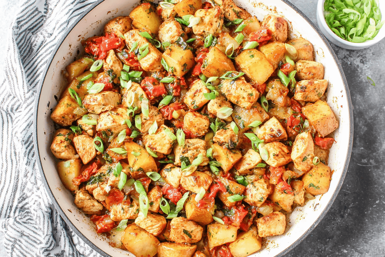 Chicken and Potato Skillet Delight Recipe