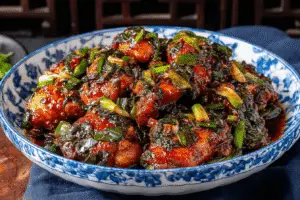 Chinese Scallion Chicken