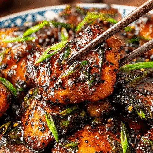 Chinese Scallion Chicken Recipe