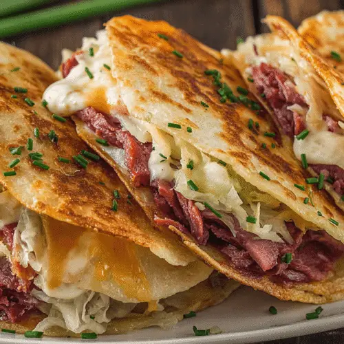 Corned Beef and Potato Tacos Recipe