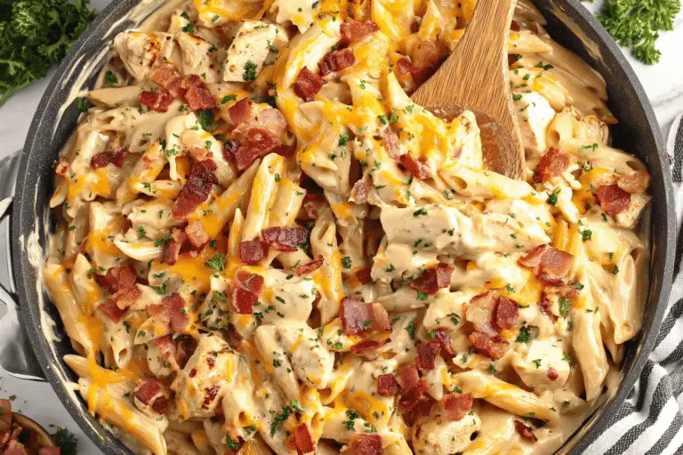 Crack Chicken Penne Recipe