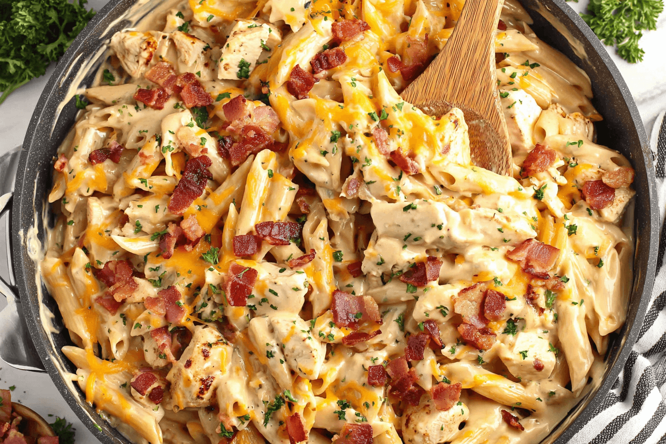 Crack Chicken Penne Recipe
