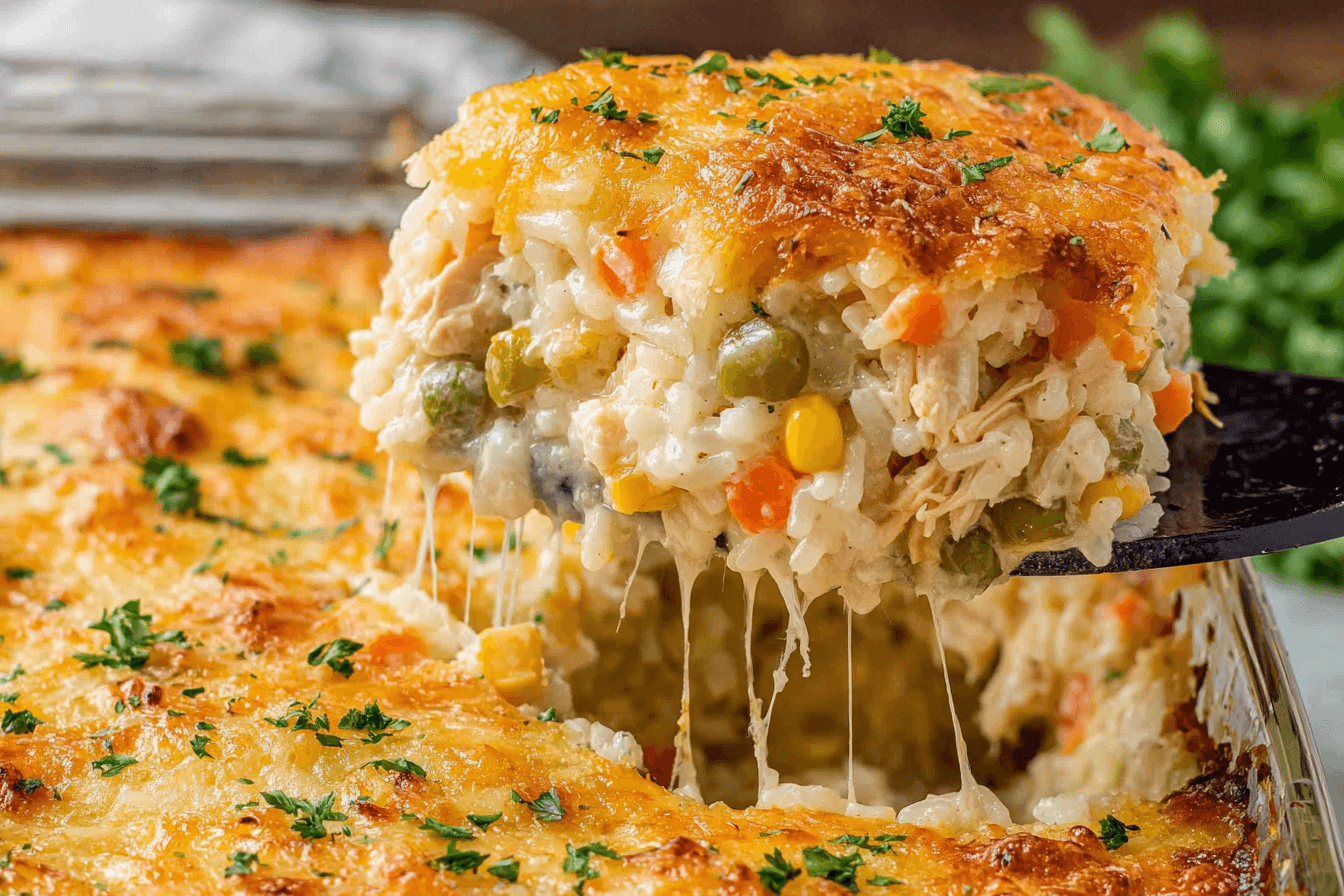 Creamy Chicken And Rice Casserole Recipe