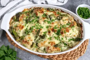 Creamy Chicken and Asparagus Casserole
