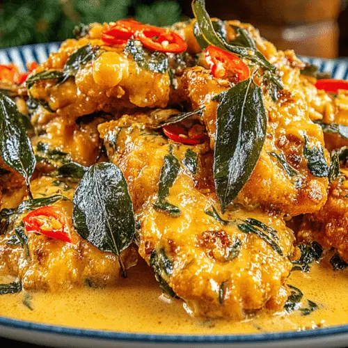Creamy Crispy Singapore Butter Chicken Recipe