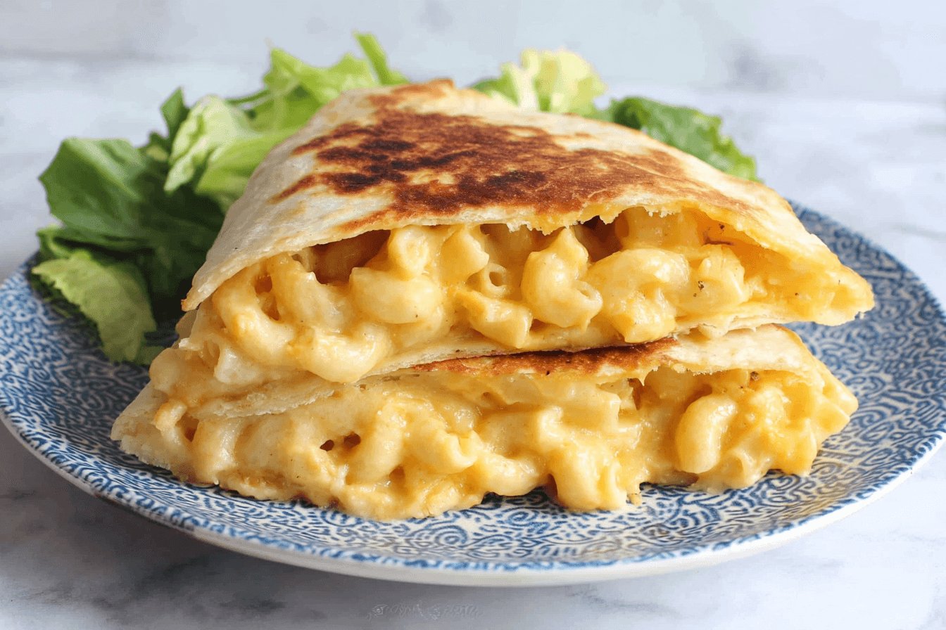 Creamy Mac And Cheese Quesadilla Recipe
