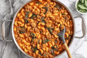 Creamy Tomato Pasta with Sausage