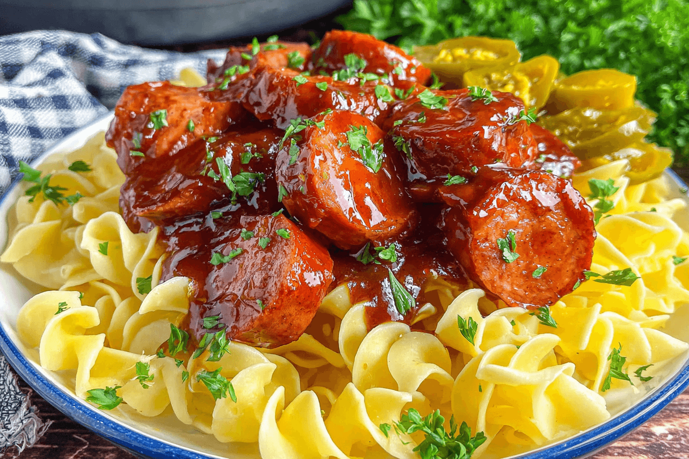 Crock Pot Mississippi Kielbasa Recipe